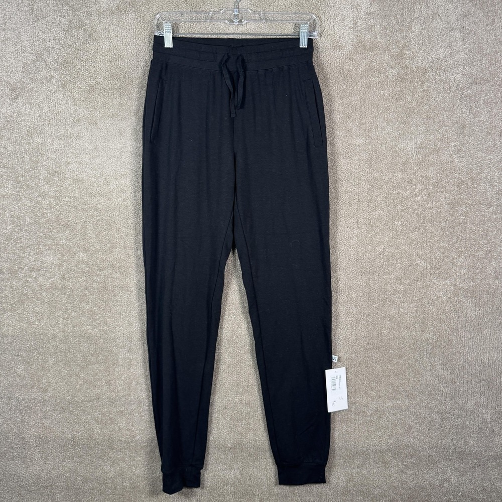 KicKee Pants Joggers Womens Small Blue Solid Luxe Athletic Midnight Bamboo